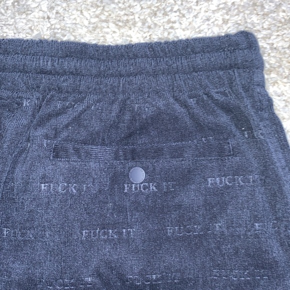 NWT- HUF- F**K It Corduroy Easy Shorts- Unisex- Dark Navy- Medium - Picture 9 of 10